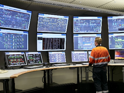 Data Analytics in Mining : Control Room in a Power station