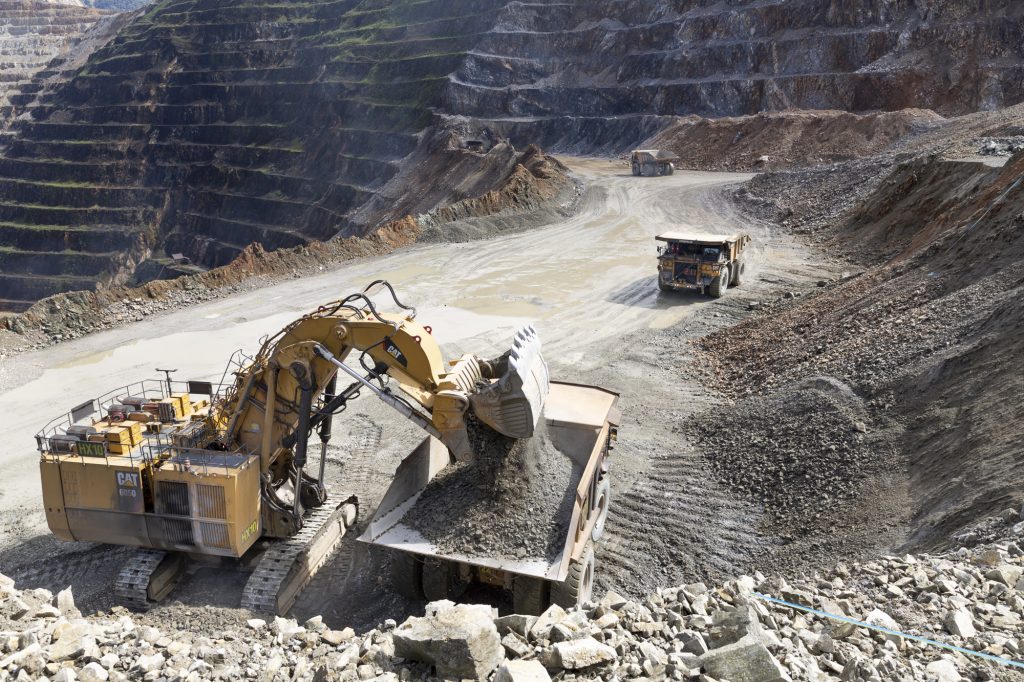 Machinery at Ok Tedi