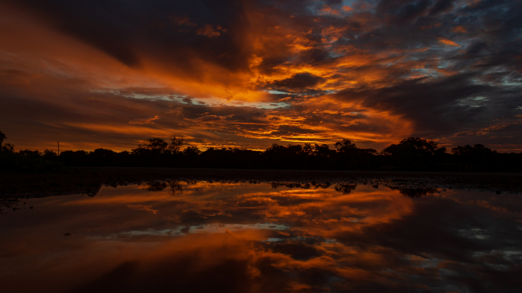 Sunset in Cloncurry