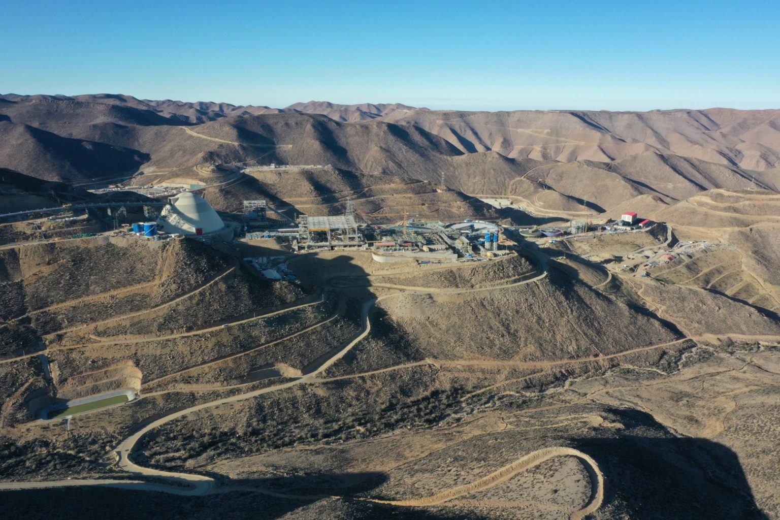 The Quellaveco site, 3,500m above sea level