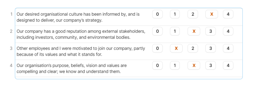 A quick easy assessment tool