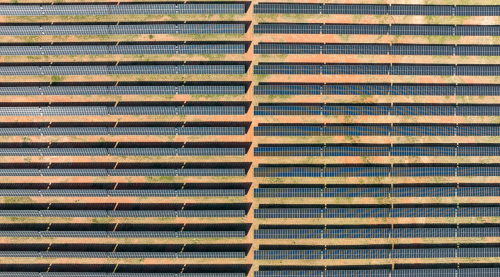 Aerial view of Dugald River Solar Farm